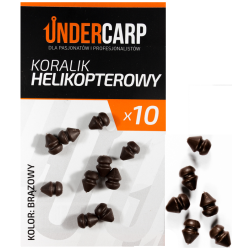 Helicopter bead Undercarp brown