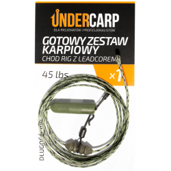Karpfen-Set Undercarp Chod Rig Bleikern grün 45lbs /100cm