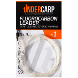 Zestaw Fluorocarbon Leader Undercarp 45 lbs / 100 cm