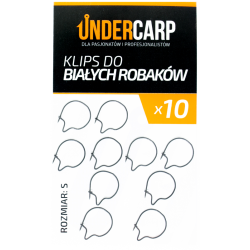 Klips für weiße Maden Undercarp - S