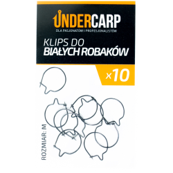 Klips für weiße Maden Undercarp - M