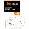 Stopery na háček Undercarp - zelené