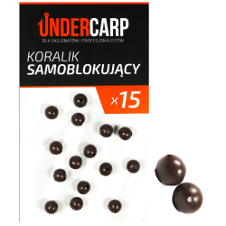 Koralik Samoblokujący Undercarp brązowy 4 mm