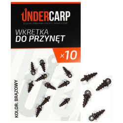 Undercarp bait screw - brown