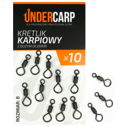 Undercarp carp swivel with big eye r.8