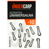 Agrafka Undercarp Uniwersalna M 10szt