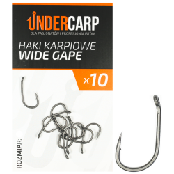 Carp Hooks Undercarp Wide Gape 6 Teflon