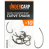 Carp Hooks Undercarp Curve Shank 6 Teflon