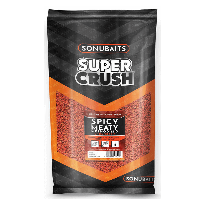 Zanęta Sonubaits Method Mix Supercrush Spicy Meaty 2kg