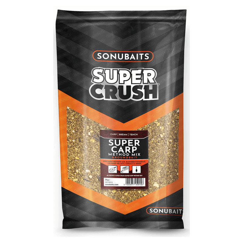 Zanęta Sonubaits Supercrush Super Carp Method Mix 2kg