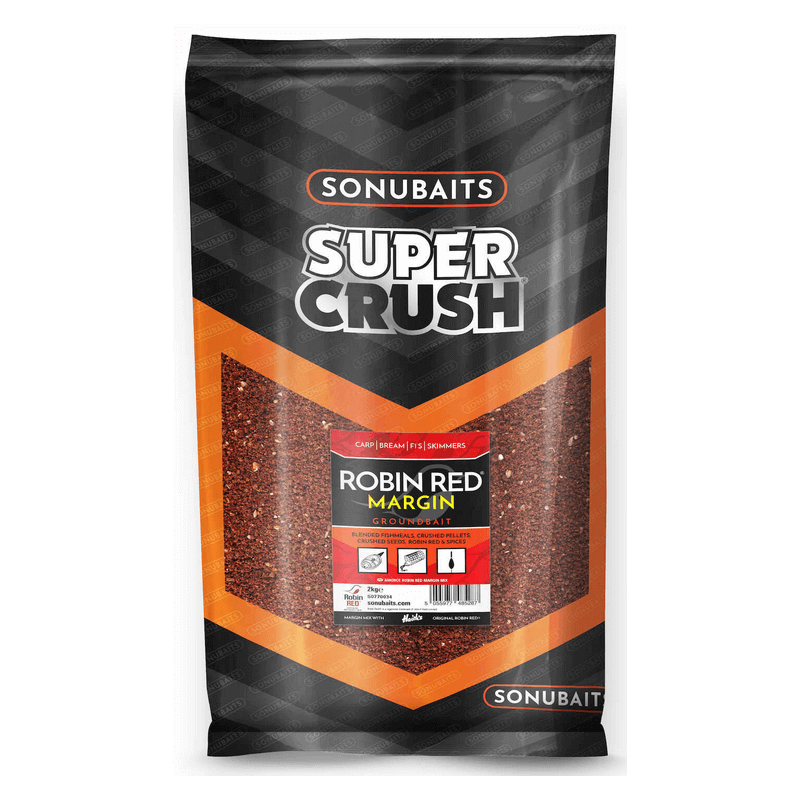 Sonubaits Supercrush Robin Red Margin Groundbait 2kg