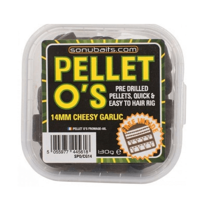 Przynęta Sonubaits Pellet O'S 14mm Cheesy Garlic - Czosnek Ser