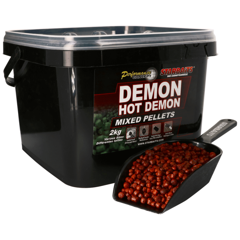 Pellet Zanętowy Starbaits MIXED - Hot Demon 2kg