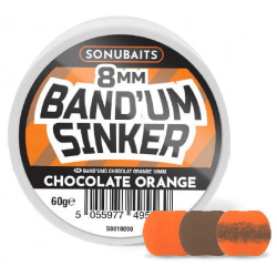 Návnada Sonubaits BAND'um Sinkers 8mm Chocolate Orange