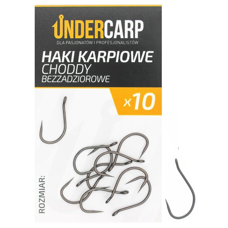 Haki karpiowe Undercarp Choddy 4 Bezzadziorowe