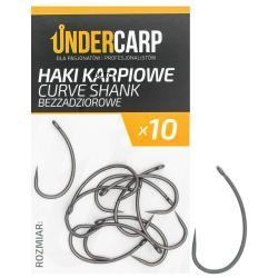 Kaprové háčky Undercarp CURVE SHANK 4 Bez protihrotu