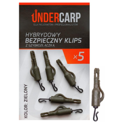 Sicherer Hybrid-Unterfang-Clip - Grün