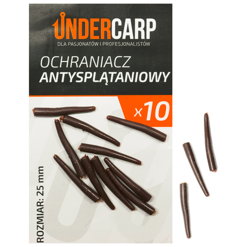 Ochraniacz antysplątaniowy Undercarp brązowy 25 mm