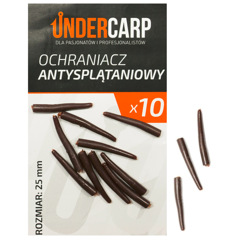 Undercarp anti-tangle sleeve brown 25 mm