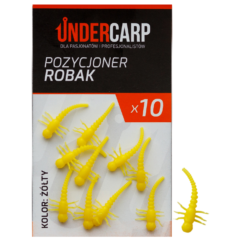 Pozycjoner haczyka Undercarp robak Żołty