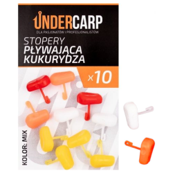 Floating artificial corn stoppers Undercarp - mix