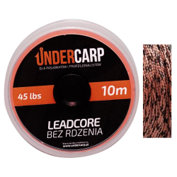 Leadcore bez rdzenia Undercarp 10m/45 lbs - Brązowy