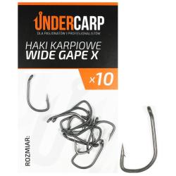 Haki Karpiowe Undercarp WIDE GAPE X 4 Teflonowe