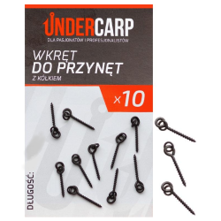 Köder-Schraube Undercarp mit Öse 18mm