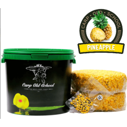 Kukuřice návnadová Carp Old School Kbelík - Ananas 10kg