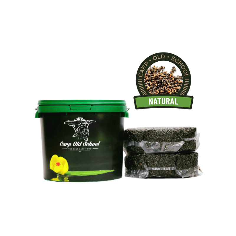 Hemp Butter Carp Old School Bucket - Natural 10kg