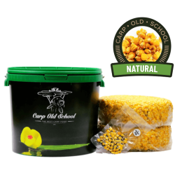 Kukuřice návnadová Carp Old School Kbelík - Přírodní 10kg