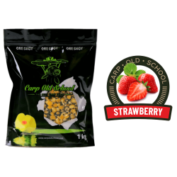 Ziarno zanętowe MIX Carp Old School - Strawberry 1kg