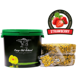 Ziarno zanętowe MIX Carp Old School Bucket - Strawberry 10kg