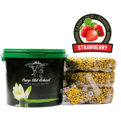 Ziarno zanętowe MIX Carp Old School Bucket - Strawberry 14kg