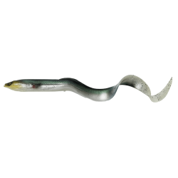 Guma Węgorz Savage Gear Real Eel 15cm - Green Silver