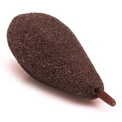 Karpfengewicht "Teddy" Torpedo Inline - braun 90g