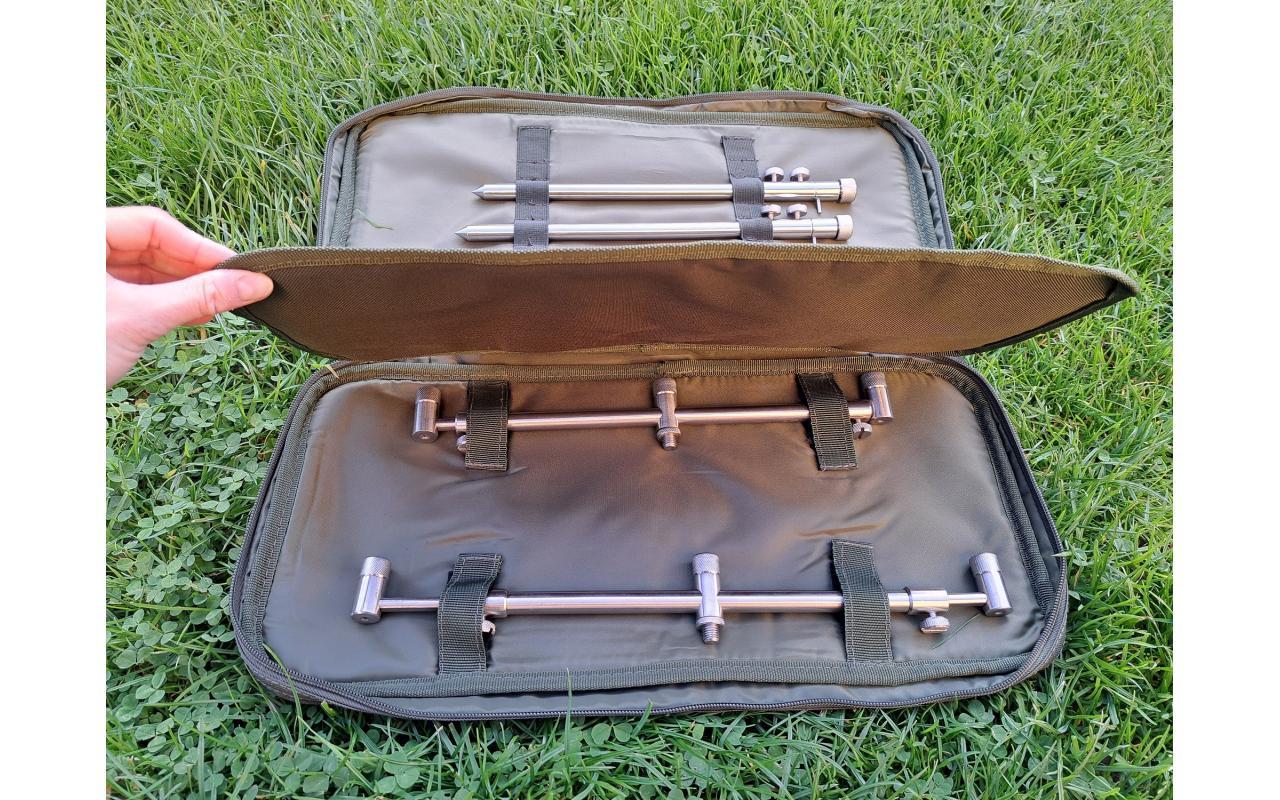 Set of 30/50cm supports and 3W/reg buzz bars in a case