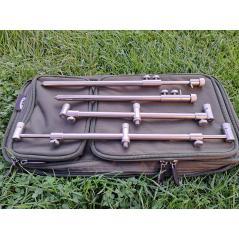 Set of 30/50cm supports and 3W/reg buzz bars in a case