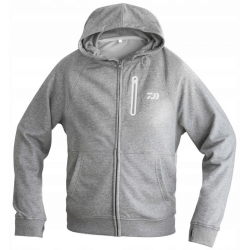 Daiwa D-VEC Grey Zip Hoodie L