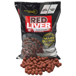 Kulki zanętowe Starbaits Mass Baiting - Red Liver 20mm 3kg