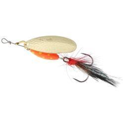 Błystka Obrotówka Mikado M-Grub 2 - Zlatá / Red Tiger