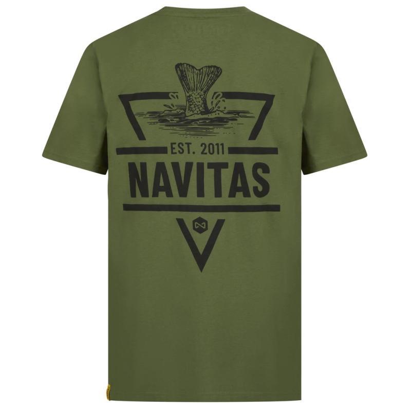 Koszulka Wędkarska Navitas Diving Tee Zielona - XXXL