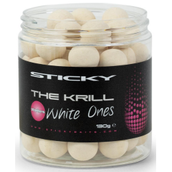 Kulki Wafters Sticky Baits - The Krill White ones 16mm