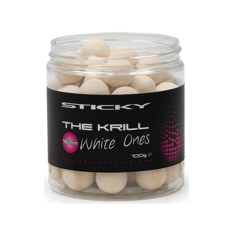 Kulki POP UP Sticky Baits - The Krill White ones 16mm