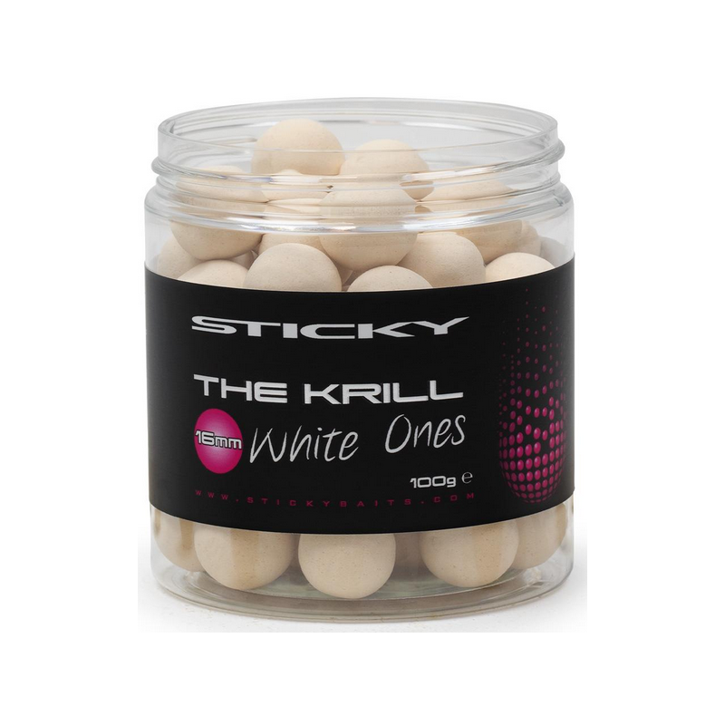 Kulki POP UP Sticky Baits - The Krill White ones 12mm