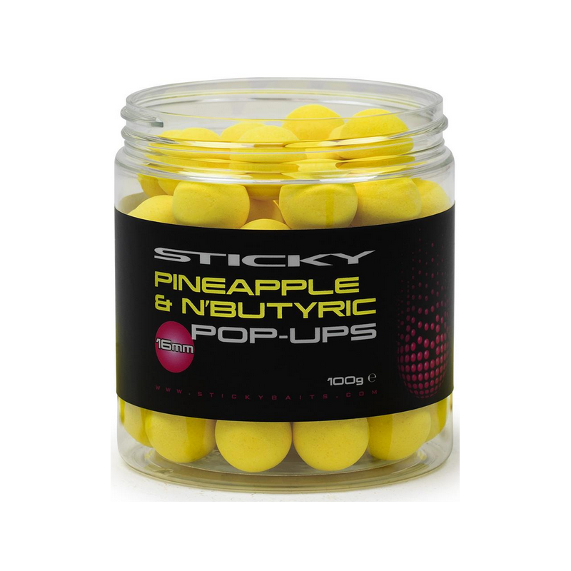 Kulki POP UP Sticky Baits - Pineapple N-Butyric 16mm