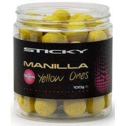 Kulki POP UP Sticky Baits - Manilla YELLOW ONES 16mm