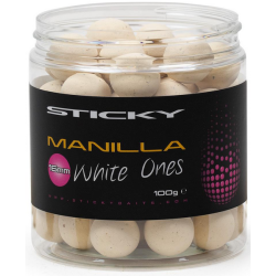 Kulki POP UP Sticky Baits - Manilla WHITE ONES 12mm
