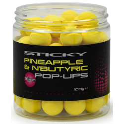 Dumbells Wafters Sticky Baits - Pineapple N-Butyric 12mm