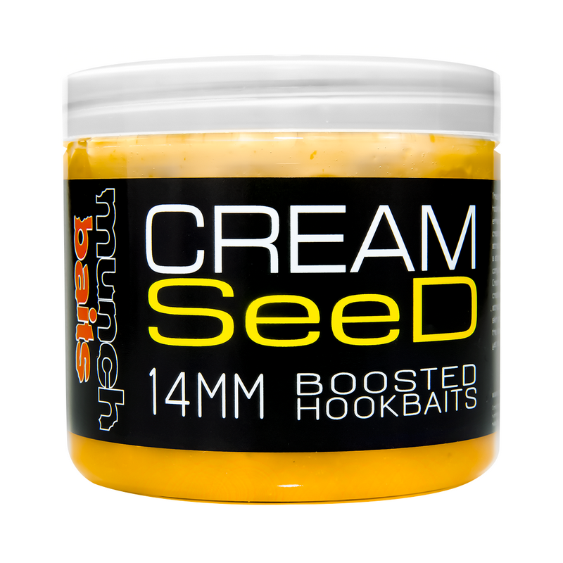 Kulki Haczykowe Munch Baits zalewie boosted 18mm - Cream Seed